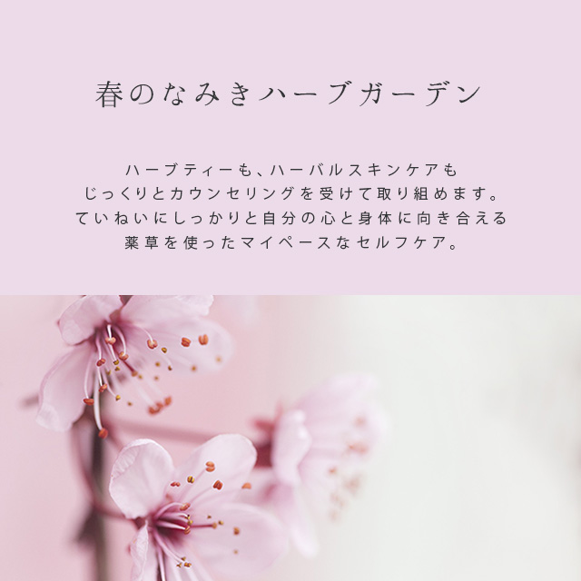 春のなみきハーブガーデン